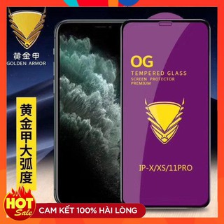 Kính cường lực OG cho iPhone 11/ 11 PRO/ 11 PRO MAX/ X/XR/XS MAX Full màn hình siêu chịu lực - khoan không thủng