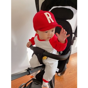 Mũ cho bé trai bé gái chất vải xin thêu chữ dễ thương cho bé 1 - 6 tuổi