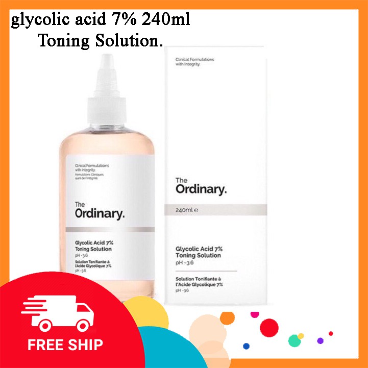 Toner The Ordinary glycolic acid 7% 240ml Toning Solution Tẩy Da Chết | BigBuy360 - bigbuy360.vn