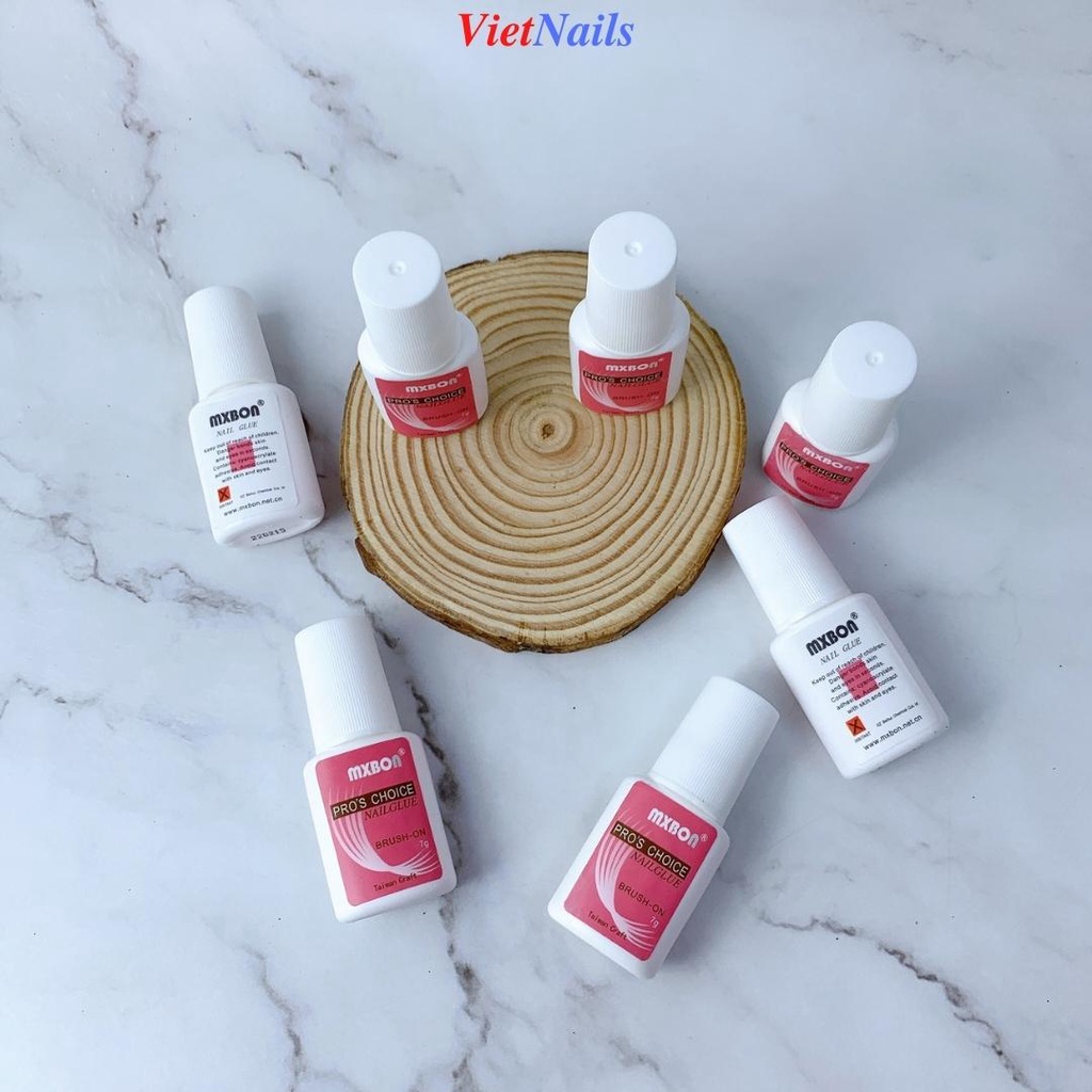 Keo MxBon 7ml chuyên dụng đính đá gắn charm siêu dính trang trí móng tay