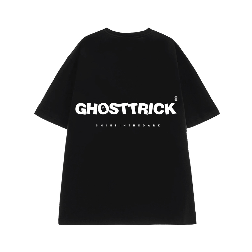 Áo thun GHOST TRICK Signature / in nổi - Local brand chính hãng