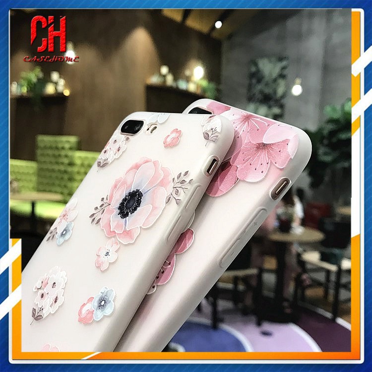 Ốp điện thoại mềm họa tiết hoa màu hồng đẹp mắt dành cho IPhone 6S Plus 11 6 7 8 Plus 12 mini 12 pro max X Se 2020 6SPlus 7Plus 6Plus 8Plus XS