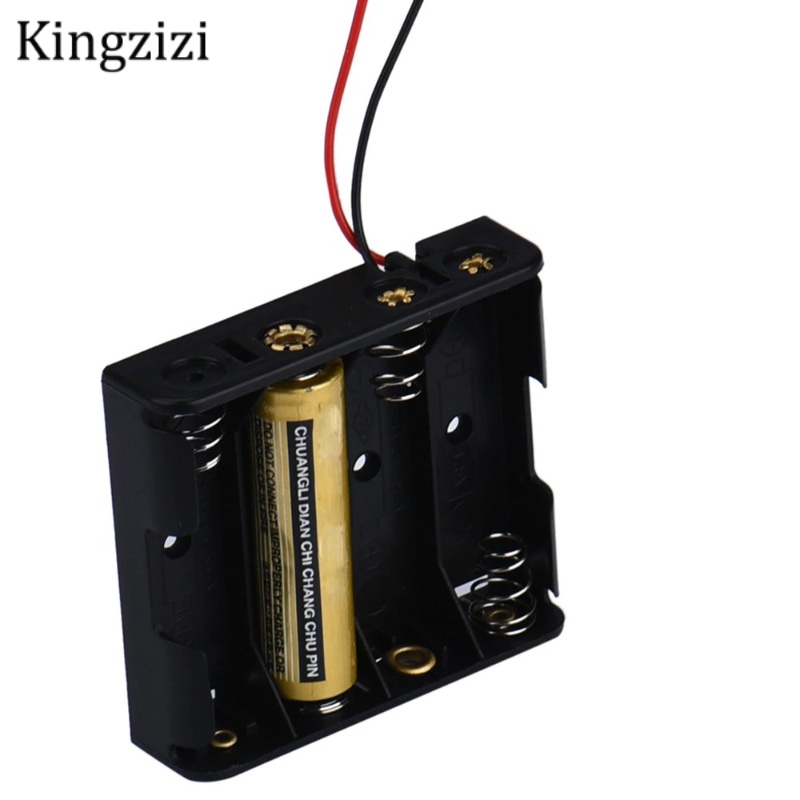 Hộp Đựng Pin Aa Với 4 Ngăn