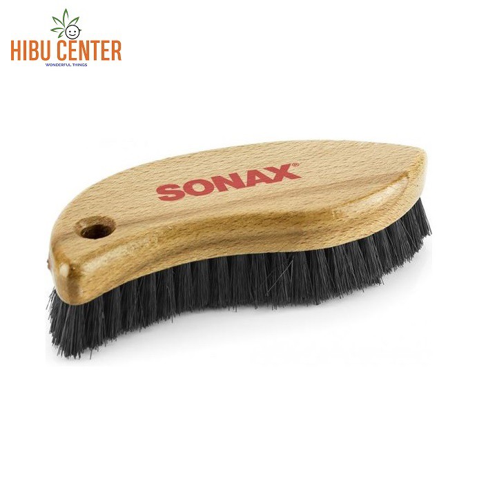 Dụng cụ vệ sinh nội thất xe SONAX Textile & Leather Brush 416741