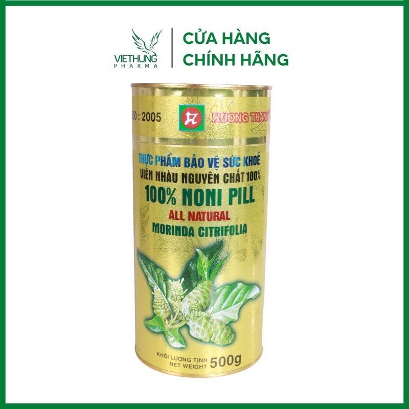 Viên Nhàu Hương Thanh Noni Pill 100% (500g) Vàng