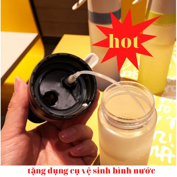 Bình nước THỂ THAO CAO CẤP 650ML LOẠI TỐT bình đựng nước bình nước