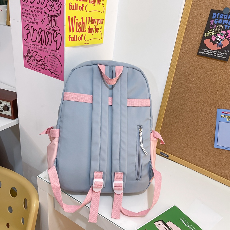 Balo Prettyzys sức chứa lớn 14 inch phong cách Hàn Quốc 2022 dành cho nữ