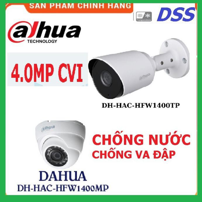 VÔ ĐỊCH Camera Dahua DH-HAC-HFW1400  4.0MP DSS BH 24 tháng