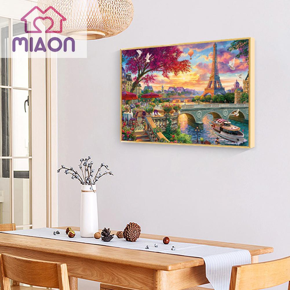 Bộ Tranh Đính Đá 5d Tự Làm Hình Tháp Eiffel | BigBuy360 - bigbuy360.vn