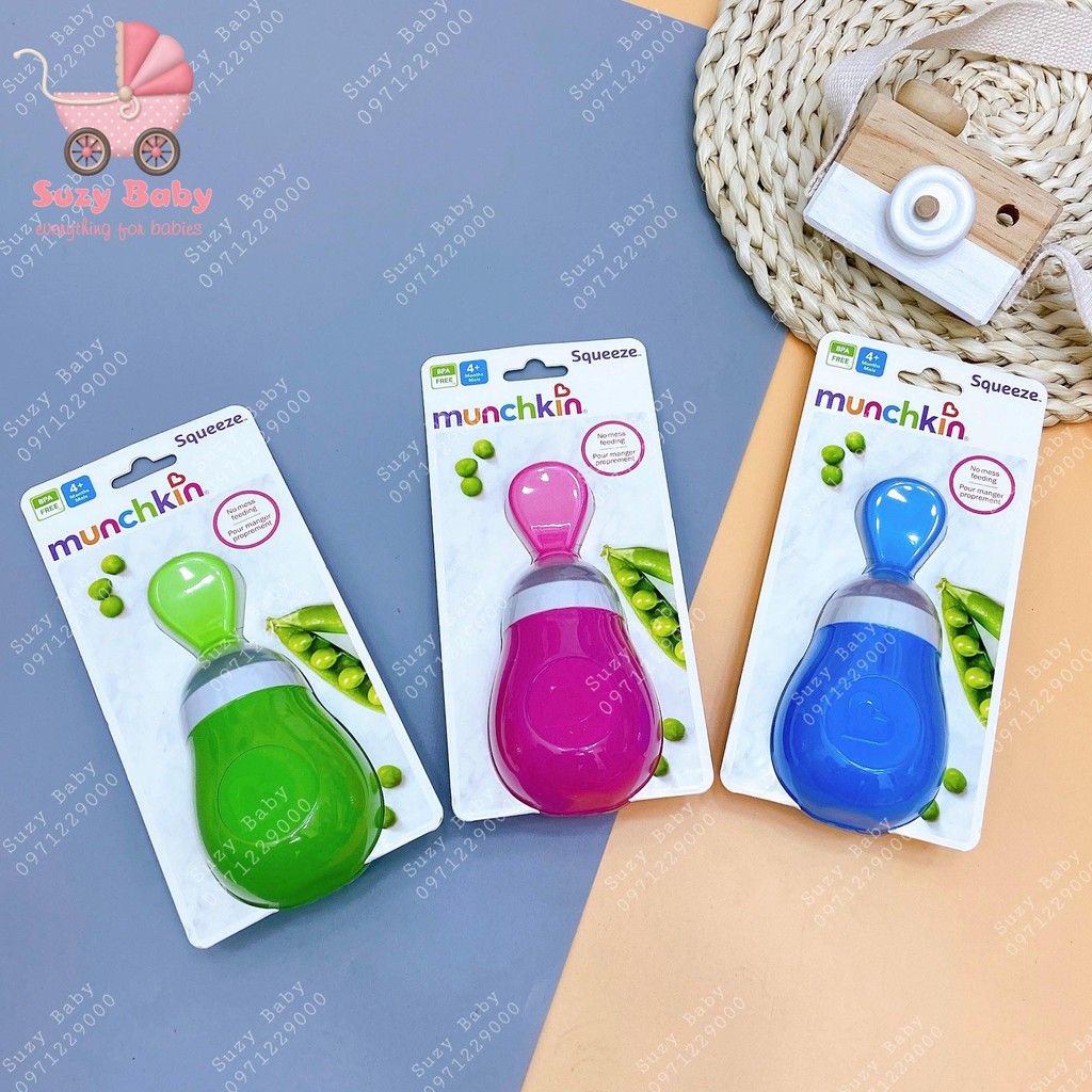 Bình thìa ăn dặm munchkin