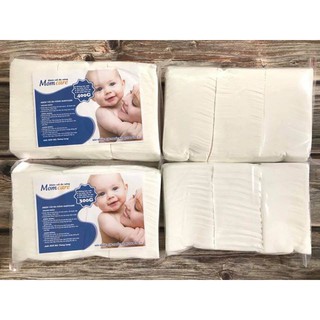 Khăn vải khô đa năng Momcare 300 tờ