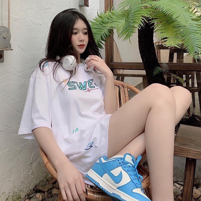 Áo thun SWE 90'S Tee unisex nam nữ, cotton dày mịn full tag Thời trang Unisex HCM AL156