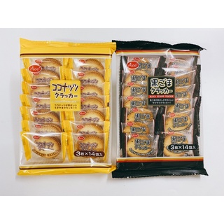 BÁNH QUY AEE VỊ DỪA - MÈ ĐEN 112G