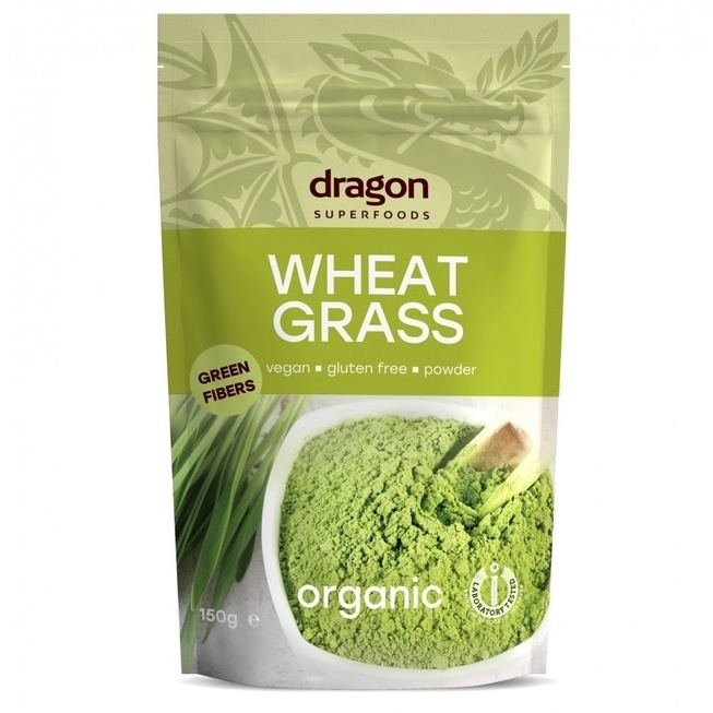 Bột cỏ lúa mì hữu cơ (Bio Planet -Dragon Superfoods)
