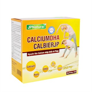 Calcium K2 Calbier – Hộp 20 Ống – Bổ Sung Canxi Giúp Xương Chắc Khỏe