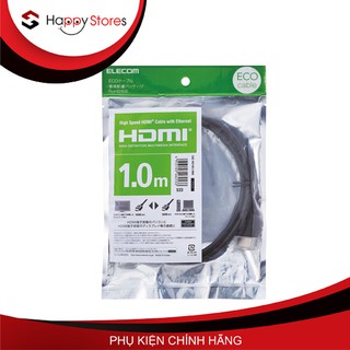 Dây cáp HDMI Elecom 1m CAC-HD14EL10BK