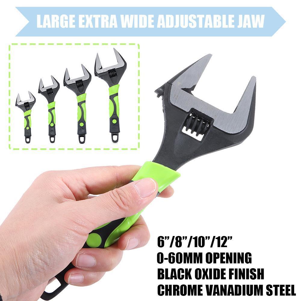 JANE Cờ Lê Hàm Cát Đa Chức Năng 6 &quot;8&quot; 10 &quot;12&quot;