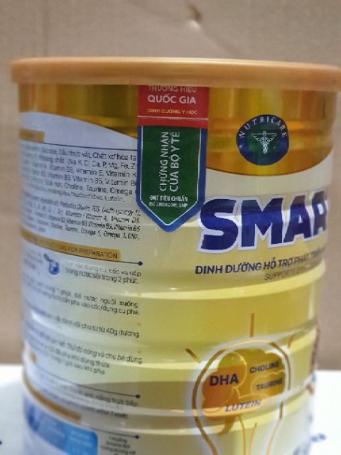 [BỘ 3 LON _GIÁ CHẠY SALE] Sữa Bột SMARTA IQ 3 _900g _Date mới