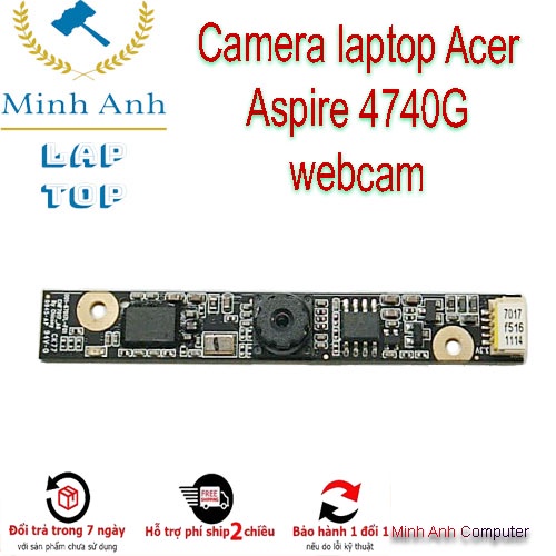 Camera laptop Acer Aspire 4740G  webcam