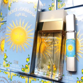 Nước hoa dg light blue sun 5ml/10ml/20ml