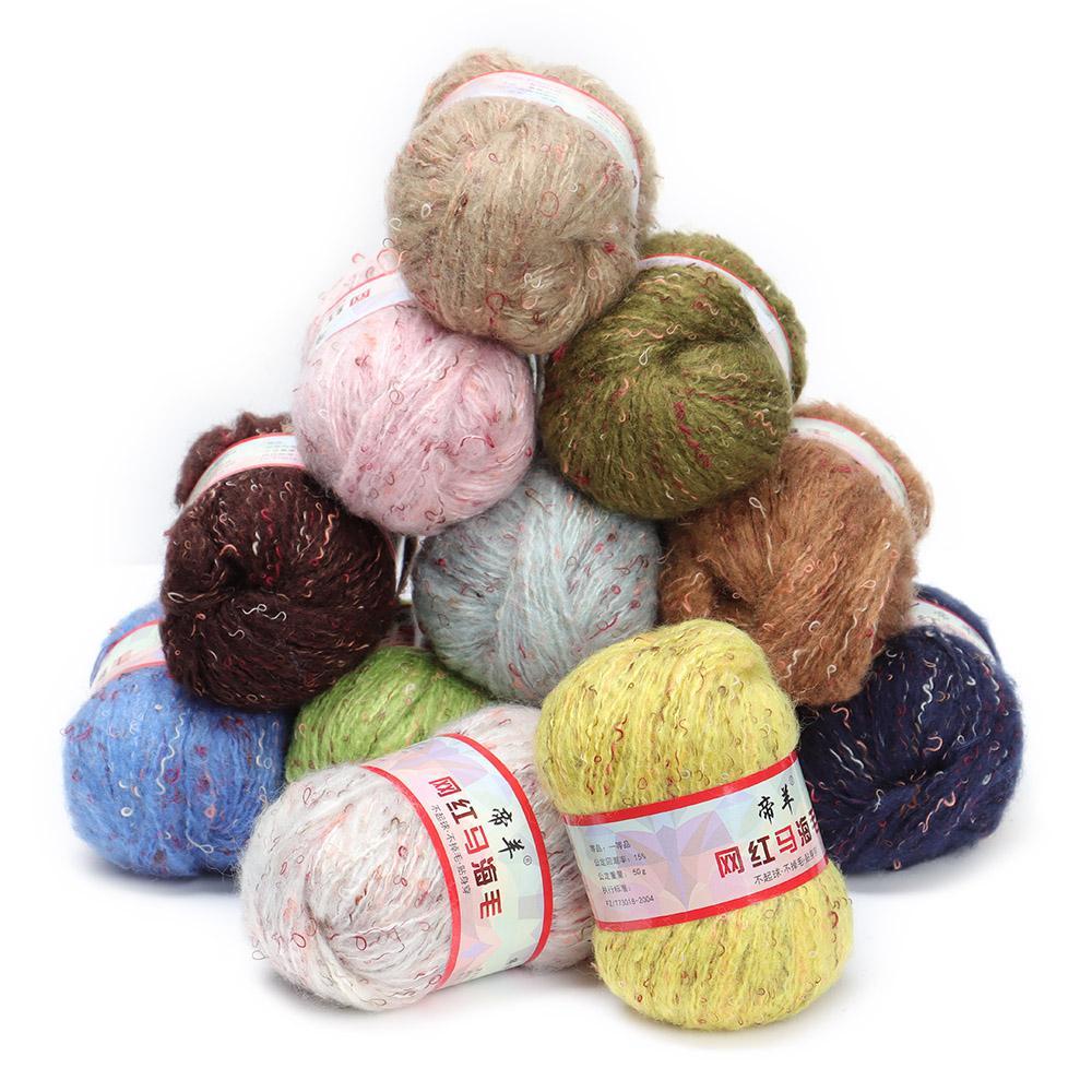 MIH Cuộn Len Đan Sợi Cotton Mềm Mịn