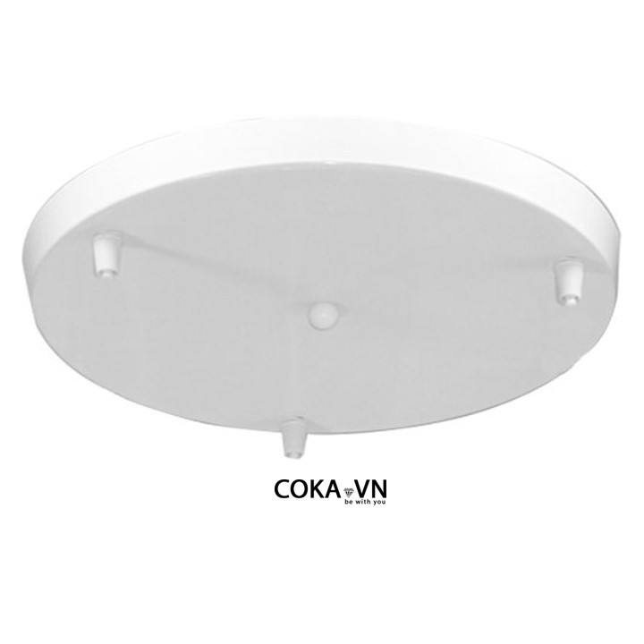 Đế ốp trần-đế thả 2 mẫu-đế ốp tròn-đế ốp dài-đế ốp trần 3 màu ĐEN, TRẮNG, INOX thân hợp kim