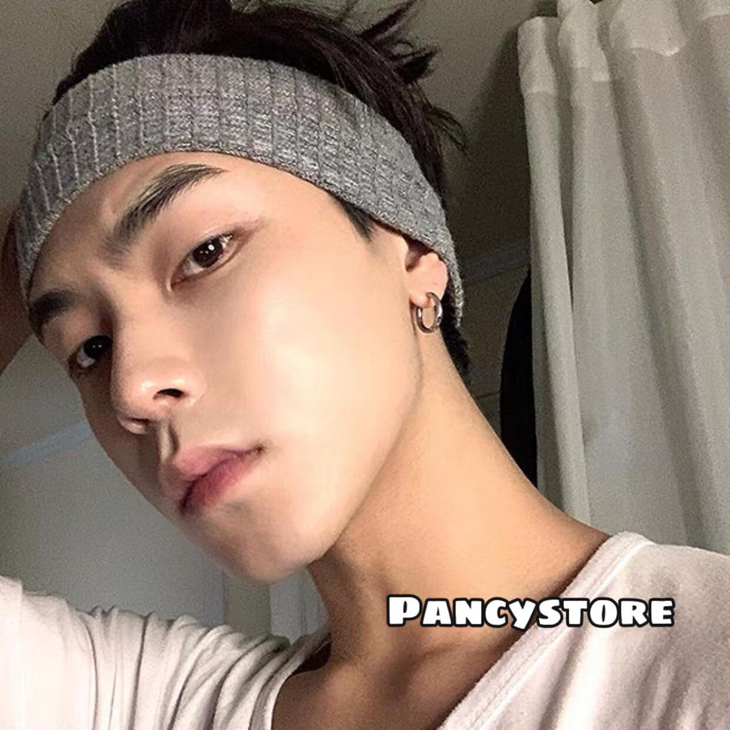 khuyên tai bông tai nam nữ tròn G-dragon BTS không gỉ