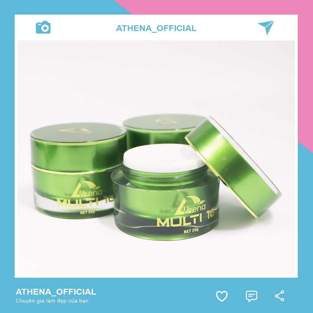 ATHENA Combo 2 hũ kem Đa năng Multi 16