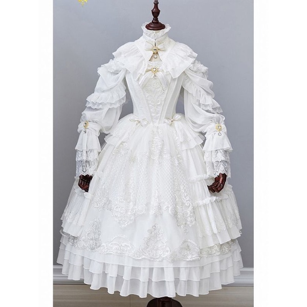 Đầm Cosplay trắng