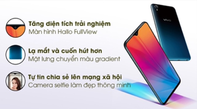 Điện Thoại Vivo Y91C ( 2GB/32GB ) . Hàng cũ đẹp 90%