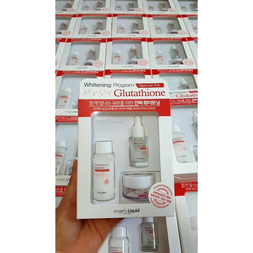 Set 7days mini dưỡng trắng