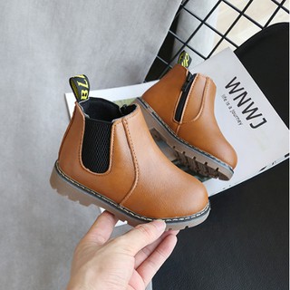 Boot da bé gái trẻ em thiết kế Hàn Quốc đơn giản phối đồ cực xinh