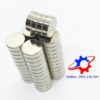 10 VIÊN NAM CHÂM VĨNH CỬU KÍCH THƯỚC 10X3MM MẠ NIKEL