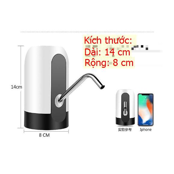 Máy Hút Nước - Vòi Hút Nước Tự Động Sạc USB Có Đèn Led