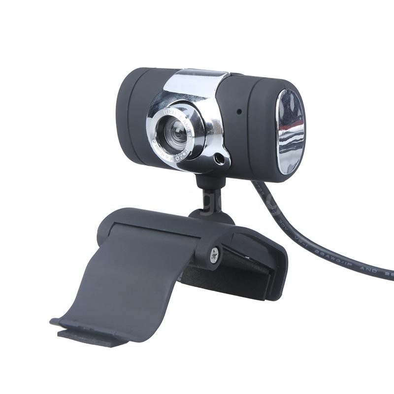 USB 2.0 50.0M HD Webcam Camera Web Cam with Microphone MIC for Computer PC Laptop Black