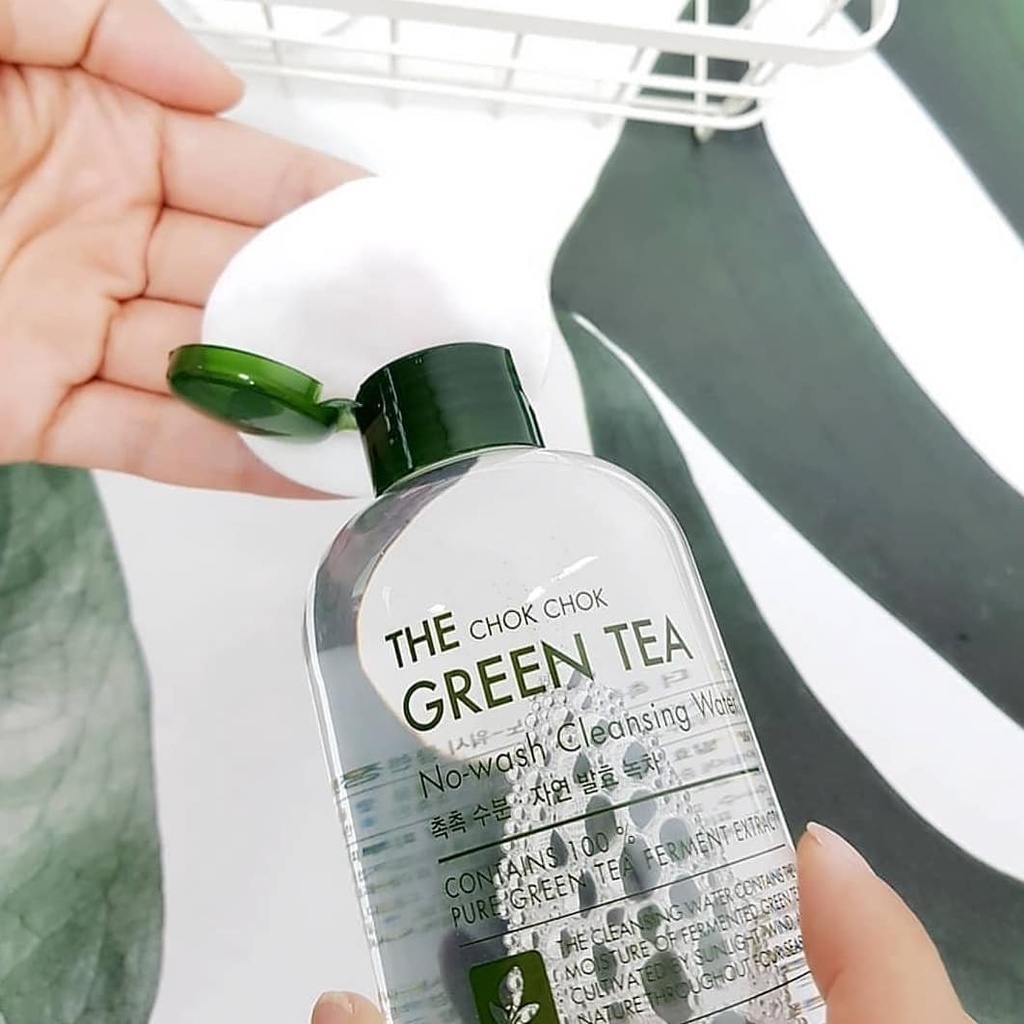Nước Tẩy Trang TONYMOLY The Chok Chok Green Tea Cleansing Water 300ml