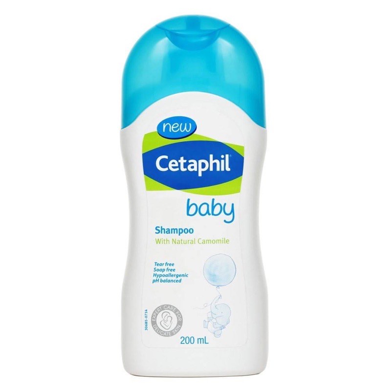 Dầu gội Cetaphil Baby Shampoo 200ml Xoa Dịu Da Đầu Cho Bé.Chính Hãng