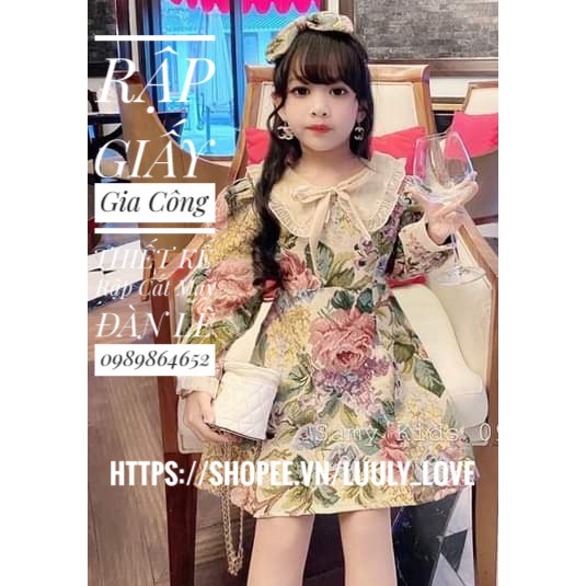Rập giấy165 Rập giấy cắt may áo dài+ váy (1-12t)