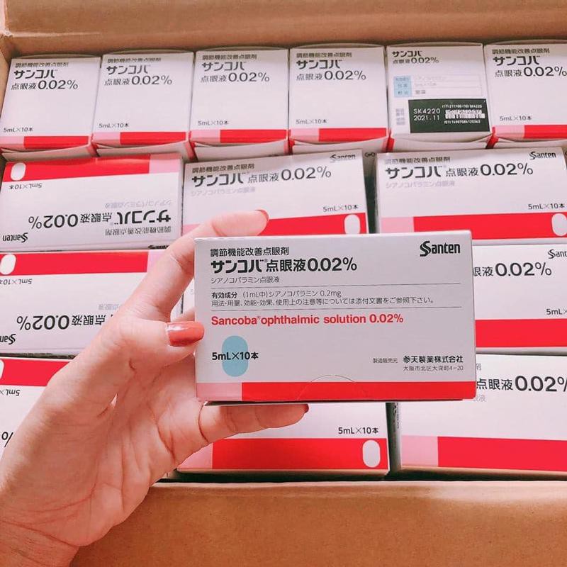Nhỏ Mắt Phục Hồi Thị Lực Sancoba Nhật Bản | BigBuy360 - bigbuy360.vn