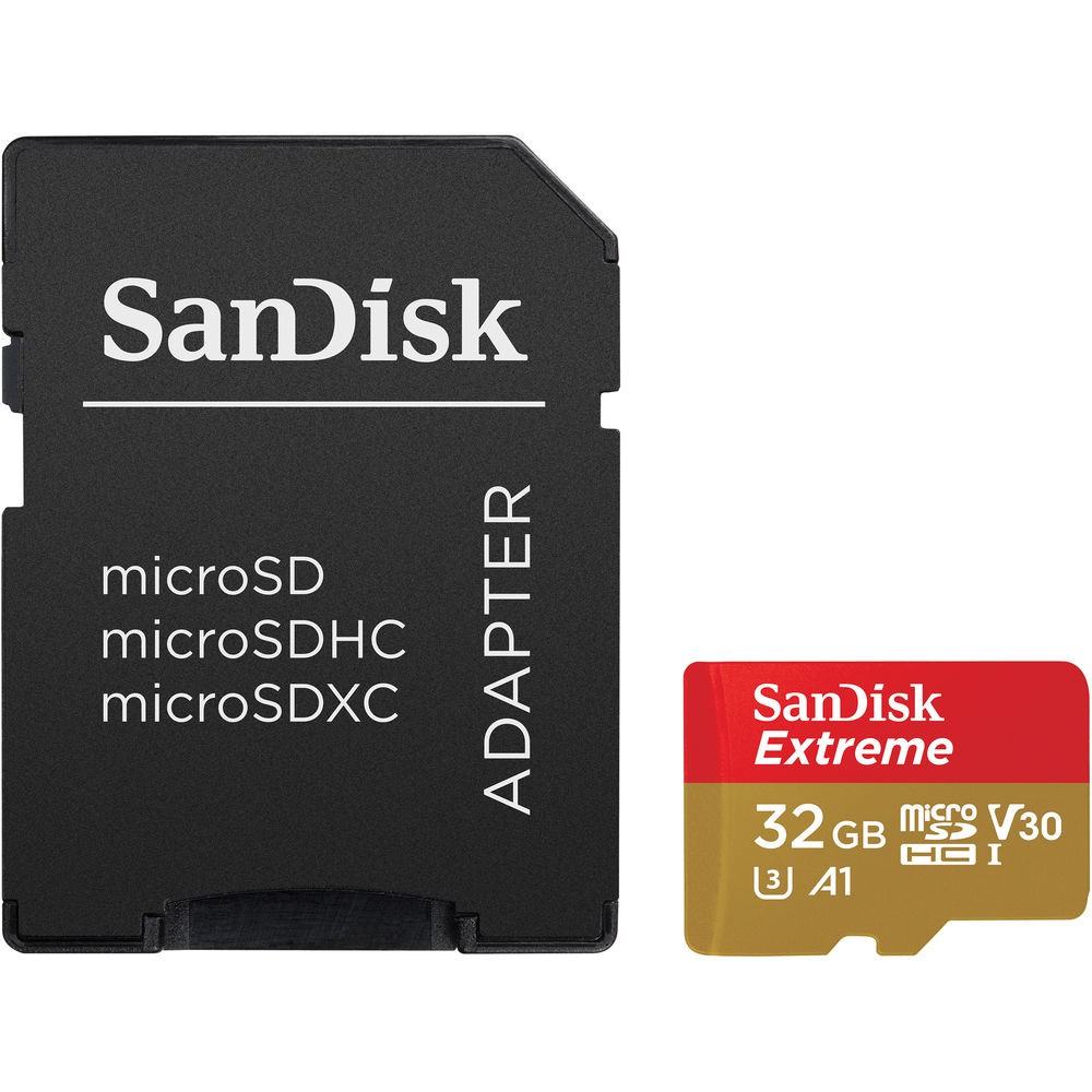 Thẻ nhớ MicroSDHC SanDisk Extreme 32GB/64GB hàng chính hãng