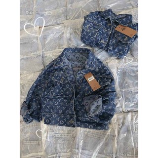 ÁO KHOÁC JEANS CROPTOP (KÈM VIDEO HÌNH THẬT)