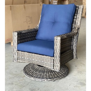 Ghế lắc thư giãn ngoài trời xoay 360 độ