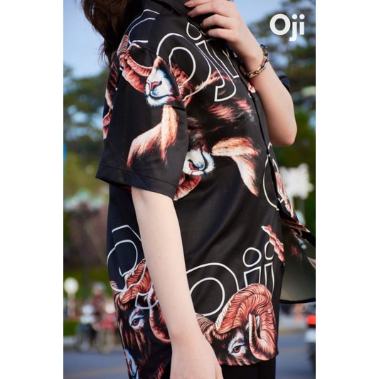 Áo Sơ Mi Tay Ngắn Unisex Cổ Bẻ Phong Cách Hàn Quốc Freesize