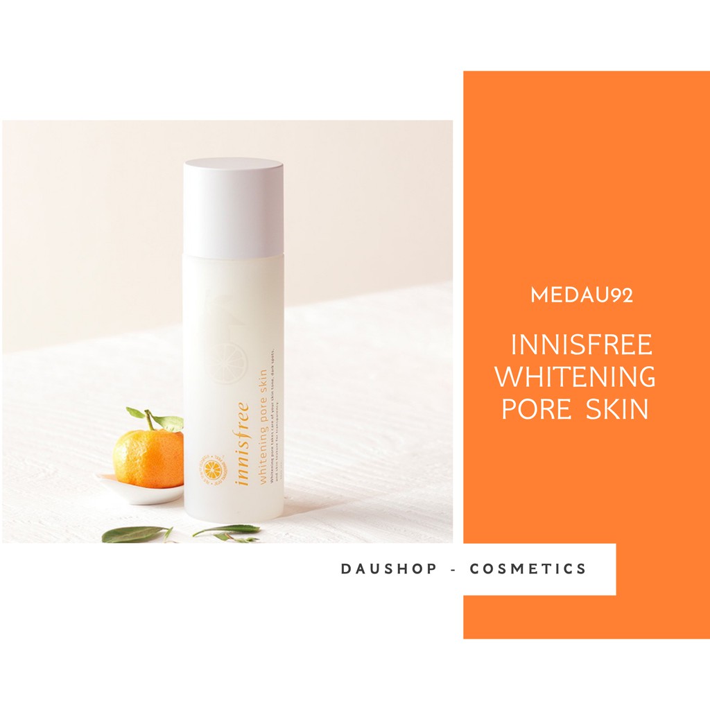 Nước hoa hồng Innisfree Whitening Pore Skin