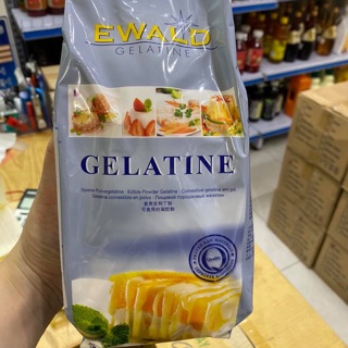 Gelatin bột Ewald hàng chuẩn Đức nguyên gói 1kg