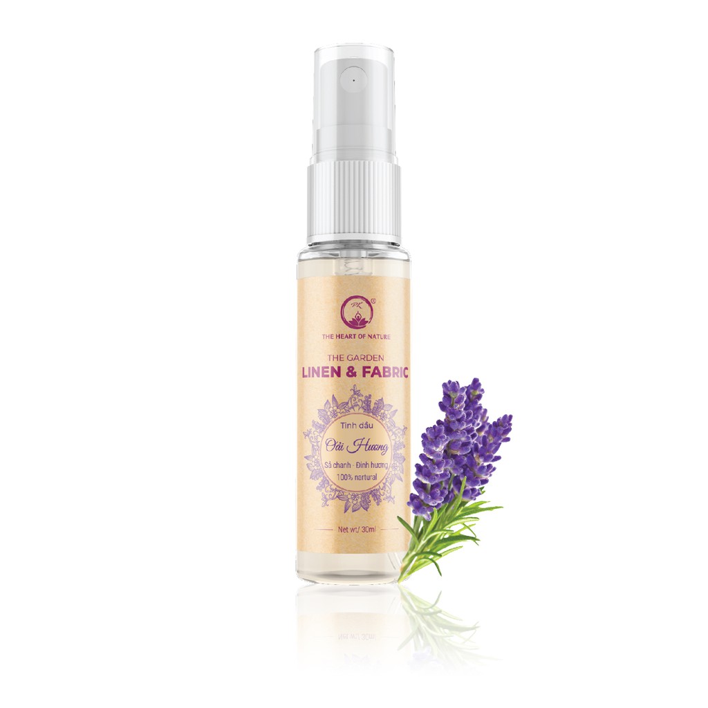 Bình xịt khử mùi trên vải hương Lavender PK 30/100ml - khử mùi, diệt khuẩn, hương thơm nhẹ nhàng