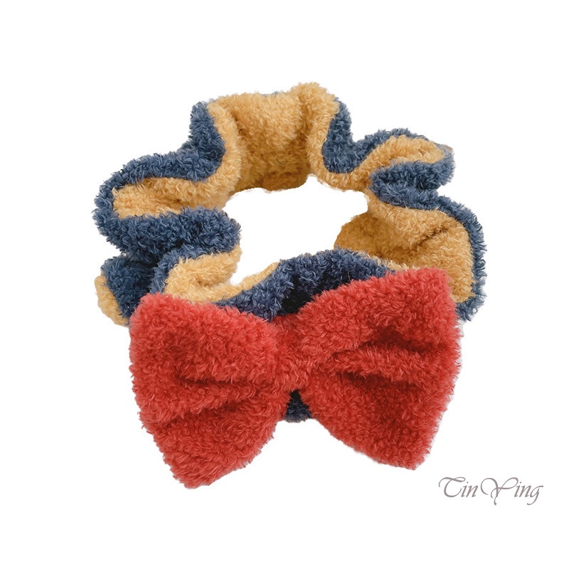 GETNOIVAS Băng đô mềm co giãn đính nơ thiết kế đơn giản thanh lịch cho nữ