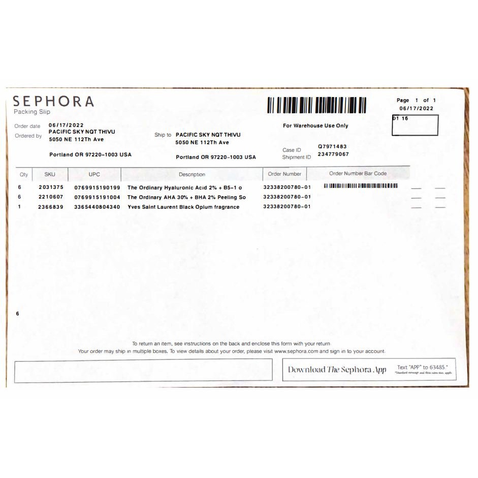 The Ordinary Hyaluronic Acid 2% + B5, Serum cấp nước phục hồi da - Thi Vũ