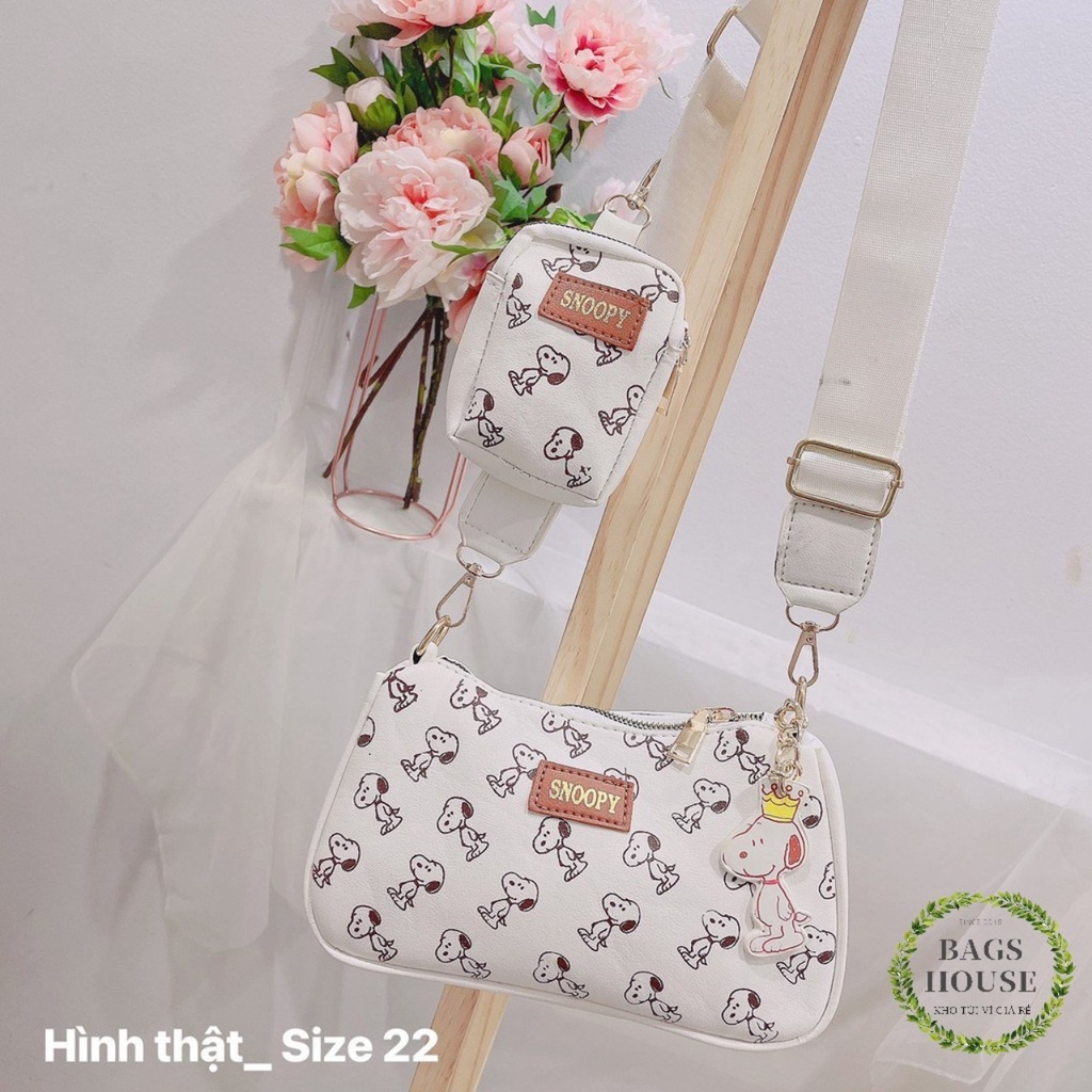 Túi kẹp nách Ngọc Trinh túi xách nữ đeo vai kèm ví nhỏ siêu hot mẫu mới nhất PDA01