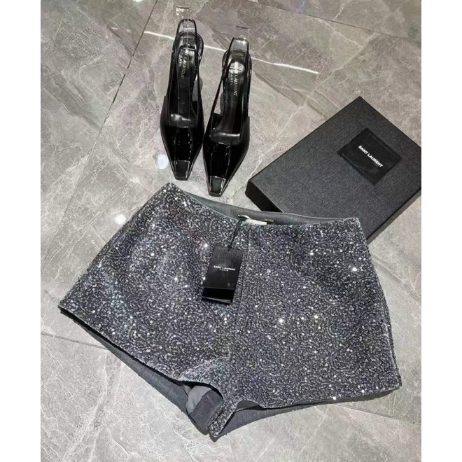 Quần sooc nhũ hàng QCL1